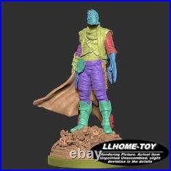 Starlord Peter Quill Groot Resin Model Kit Unpainted 3d Print GK Statue Figure