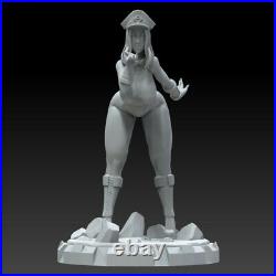 StreetFighter Cammy White 1/6 Unpainted GK Model 3D Print Figure Resin Kit 30cmH