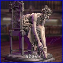 Strong Ballerina 1/6 3D Printing Model Kit Unpainted Unassembled 29cm GK