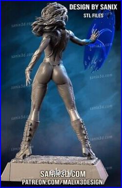 Sue Storm 3d Printed Model Unassembled Unpainted 1/10-1/3