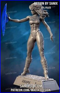 Sue Storm 3d Printed Model Unassembled Unpainted 1/10-1/3