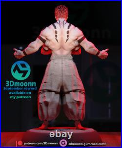 Sukuna Jujutsu Kaisen Fan Art Kit 18 Scale (9 inch) 3Dmoonn