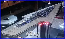 Super Star Destroyer resin model kit with led lighting