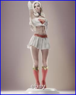 Supergirl 3d Printed Model Unassembled Unpainted 1/10-1/3