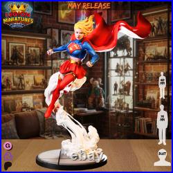 Supergirl legion min Resin Sculpture Statue Model Kit Unpainted/Unassembled