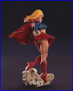 Supergirl resin scale model kit unpainted 3d print