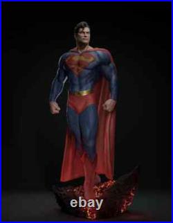 Superman DC Model Kit Unpainted 3d Print GK Statue