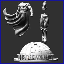 Superman The Daily Planet 3D Print Model Kit Unpainted Unassembled 1/6 scale GK