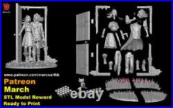 Suzume 3D Printing Unpainted Figure Blank Kit Model GK New In Stock