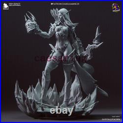 Sylvanas 3D Printing Figure Unpainted Model Sculpture GK Blank Kit New Stock