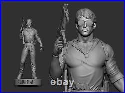 Sylvester Stallone Cobra Resin Model Kit. 90mm- 1/4 Scales available