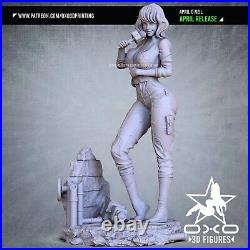 TMNT April O'Neil NSFW (1) Unpainted 1/12 resin model kit and bas OXO