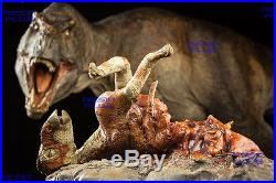 T-rex Dinosaur King Of Jurassic With Meal Rare High Unpainted Model Resin Kit