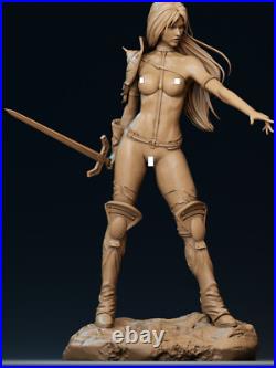 Taarna Heavy Metal 3D Printing Figure Unpainted Model GK Blank Kit Sculpture New