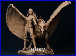Taarna Heavy Metal 3D Printing Figure Unpainted Model GK Blank Kit Sculpture New