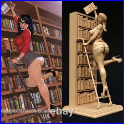 Teacher library 3D Printing Figure Unpainted Model GK Blank Kit Sculpture New In