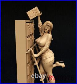Teacher library 3D Printing Figure Unpainted Model GK Blank Kit Sculpture New In