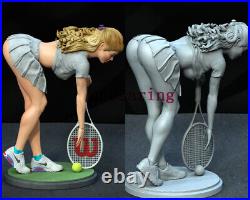 Tennis Girl 3D Printing Figure Unpainted Model GK Blank Kit Sculpture New Stock