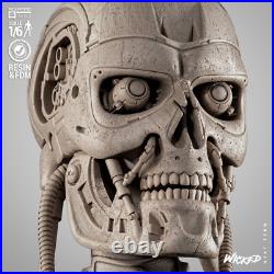 Terminator Skeleton T-800 Resin Sculpture Statue Model Kit Unpainted/Unassemb