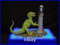 The Beast From 20,000 Fathoms Solid Resin Model Lots Of Custom Work