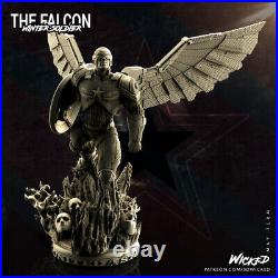The FALCON Captain America 18 Scale Resin Model Kit Marvel Avengers Statue