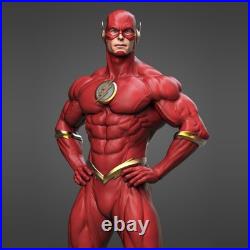 The Flash 1/8 1/6 1/4 3D Print Figure Model Kit Unpainted Unassembled GK