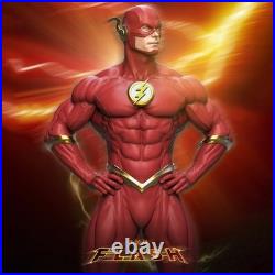 The Flash 1/8 1/6 1/4 3D Print Figure Model Kit Unpainted Unassembled GK