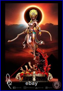 The Goddess Sekhmet Statue Model Kit Unpainted/Unassembled