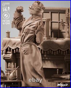 The Invisible Man 3D Printed Figure, Unpainted Dr. Griffin Model Kit