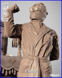 The Invisible Man 3D Printed Figure, Unpainted Dr. Griffin Model Kit