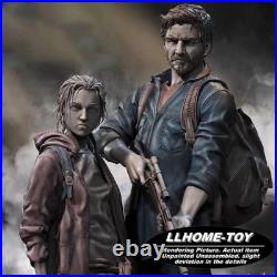 The Last of Us Joel and Ellie Resin Model Kit Unpainted 3d Print Statue Figures