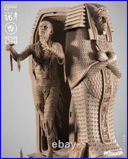 The Mummy Monster Sculpture Statue Model Kit Universal Unpainted/Unassembled The Mummy Monster Sculpture Statue Model Kit Universal Unpainted/Unassembled