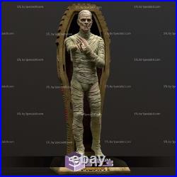 The Mummy sarcophicus Sculpture Statue Model Kit Unpainted/Unassembled The Mummy sarcophicus Sculpture Statue Model Kit Unpainted/Unassembled