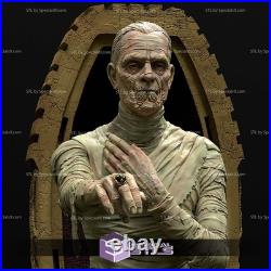 The Mummy sarcophicus Sculpture Statue Model Kit Unpainted/Unassembled