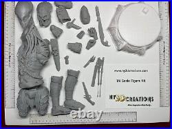 The Predator Elder Fan Art Resin Model Kit 1/6 1/8 Scale