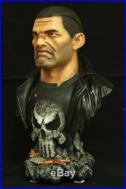 Details about   The Punisher Frank Castle 1/2 Bust Original Resin Figure Model Unpainted Kit 