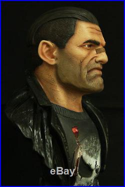 The Punisher Frank Castle 1/2 Bust Original Resin Figure Model Unpainted Kit