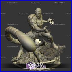 The Scorpion Resin Sculpture Statue Model Kit Spider-man Unpainted/Unassembled