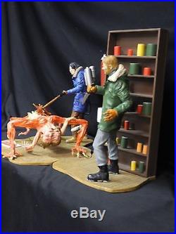 The THING FROM ANOTHER WORLD HUGH SOLID RESIN MODEL/DIORAMA BUILT & PAINTED