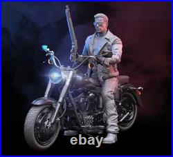 The Terminator on bike Resin Sculpture Statue Model Kit Unpainted/Unassembled The Terminator on bike Resin Sculpture Statue Model Kit Unpainted/Unassembled