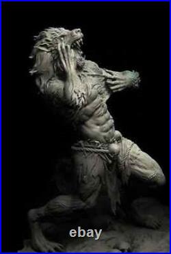 The Werewolf Resin Sculpture Statue Model Kit size choices Unpainted/Unassembl