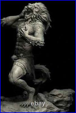 The Werewolf Resin Sculpture Statue Model Kit size choices Unpainted/Unassembl