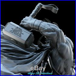 Thor Unpainted Resin Kits Model GK Figurine Statue 3D Print 1/6 25cm New