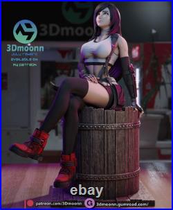 Tifa Final Fantasy Fan Art Kit 18 Scale (9 inch) 3Dmoonn