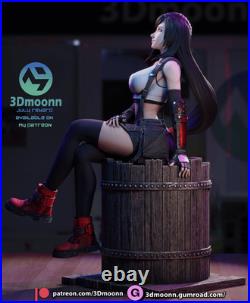 Tifa Final Fantasy Fan Art Kit 18 Scale (9 inch) 3Dmoonn