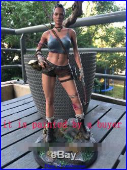 Tomb Raider Jolie Laura 1/6 Figure Statue Resin Model Kits Unpainted 3D Printing