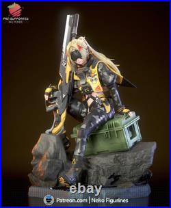 Trigger 3D Printed Figure Collectible Art Piece