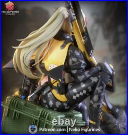 Trigger 3D Printed Figure Collectible Art Piece