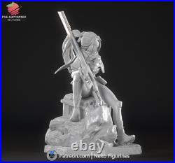 Trigger 3D Printed Figure Collectible Art Piece