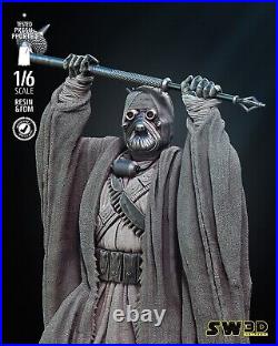 Tusken Raider Unpainted Unassembled 3D printed Resin Model Kit GK2